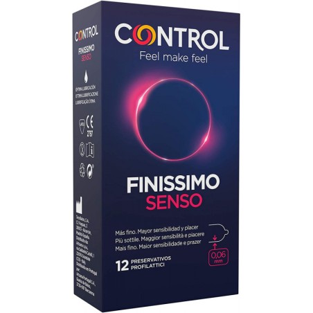 PROFILACTICOS CONTROL  SENSO  12 UD