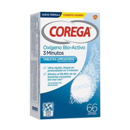 COREGA OXIGENO BIO-ACTIVO  66 TABLETAS