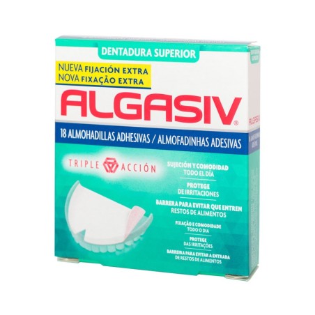 ALMOHADILLA DENTAL ALGASIV SUPERIOR 18 UDS