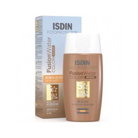 FOTOPROTECTOR ISDIN SPF 50 FUSION WATER COLOR 1 ENVASE 50 ML BRONZE