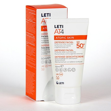 LETI AT4 DEFENSE FACIAL SPF+50 50ML