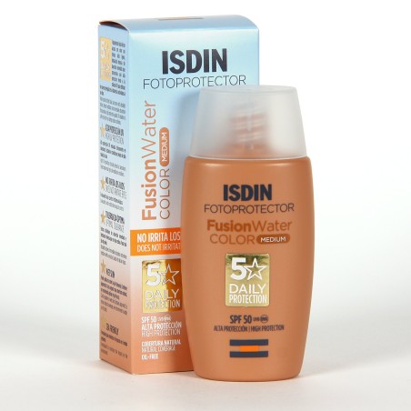 FOTOPROTECTOR ISDIN SPF-50 FUSION WATER COLOR 50 ML MEDIUM