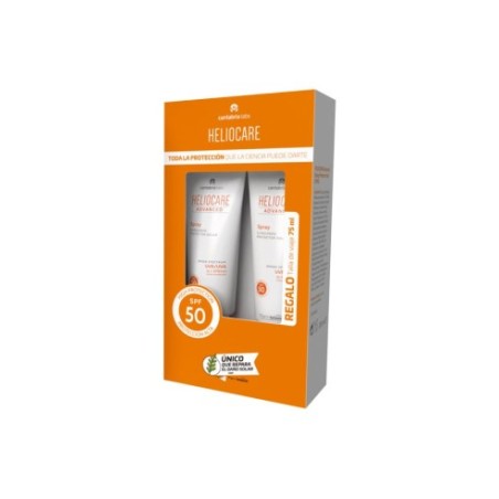 PACK HELIO SPF50 SPRAY 200 ML + HELIO ADV