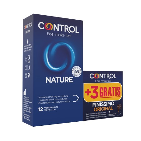 CONTROL NATURE PRESERVATIVOS 12 + 3 PRESERVATIVO