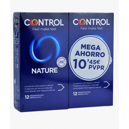 CONTROL NATURE PRESERVATIVOS PACK MEGAPRECIO 24 PRESERVATIVOS