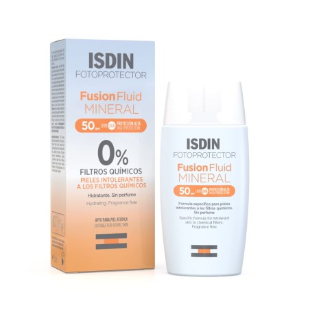 FOTOPROTECTOR ISDIN SPF-50+ FUSION FLUID MINERAL