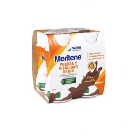 MERITENE ACTIV CHOCOLATE 125ML 4UDS