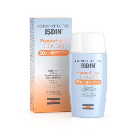 FOTOPROT. ISDIN + 50 FUSION FLUID COLOR